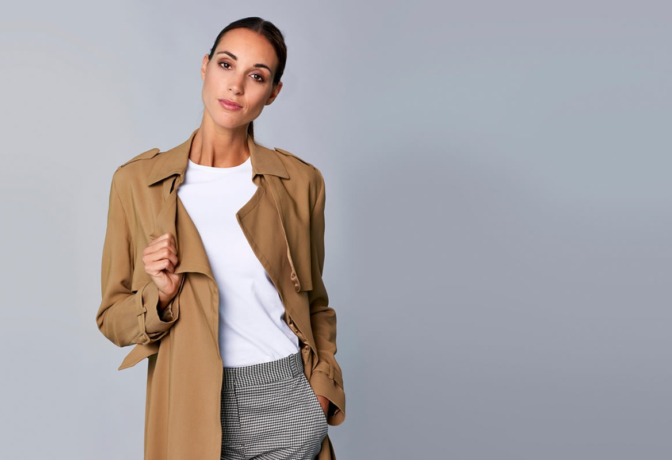 Look minimalista feminino com visual sofisticado