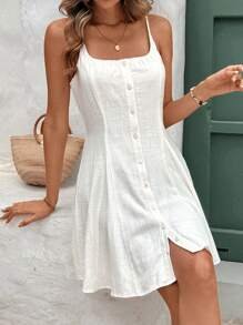 Vestido de Linho Branco