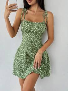 Vestido com estampa